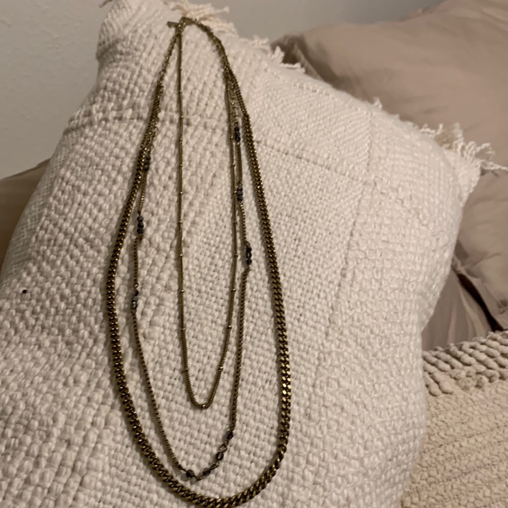 Silpada three layer necklace